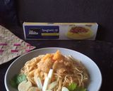 Foto langkah ke 6 dari resep Spaghetti Rambak Telur.