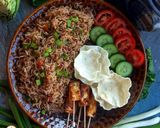 A picture of step 5 of NASI GORENG (VEGETARIAN).