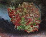 Foto langkah ke 2 dari resep Tumis Ikan Asin pedas.
