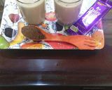 A picture of step 4 of Chocolate Milk Shake.