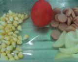 Foto langkah ke 3 dari resep Pizza Roti Tawar Teflon.