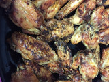 Alitas pollo al horno