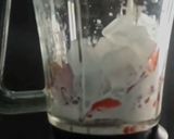 A picture of step 1 of Strawberry Milkshake.