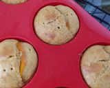 Foto del paso 4 de la receta: Muffins de espelta integral con naranja y chocolate(saludable)