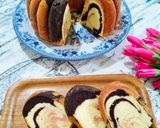 Foto langkah ke 7 dari resep Bolu Marmer (Metode All-in-One).