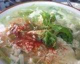 香菜蛋花湯麵的食譜步驟4照片