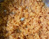 A picture of step 4 of Motichoor laddoo.