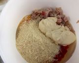 Foto del paso 7 de la receta: Quiche de jamón queso y pimiento rojo