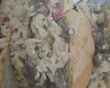 Foto del paso 5 de la receta: Arroz con carne en tiras 🤤(con lo que tenía en casa)