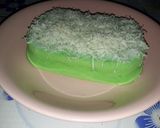 Foto langkah ke 4 dari resep Bolu kukus Pandan🍒 No Mixer Cukup 1 Telur.