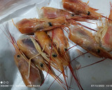 Foto del paso 1 de la receta: Tartar de gambón y pincho de gamba langostinera