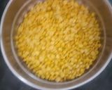 A picture of step 1 of Dal fry.