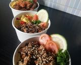 Foto langkah ke 6 dari resep Rice bowl Chicken Teriyaki.