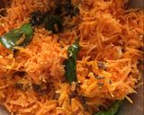 A picture of step 3 of Carrot salad.