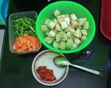 Foto langkah ke 1 dari resep Lodeh Terong Hijau.