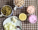 Foto del paso 1 de la receta: Puré de porotos y arvejas🫘🔆