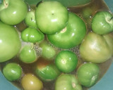 Foto del paso 1 de la receta: Huevos ahogados en salsa verde con nopales