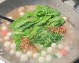 Savory Tangyuan with Taro and Rice Noodles Soup 鹹湯圓芋頭米粉湯【清冰箱料理】的食譜步驟6照片