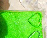 A picture of step 4 of Coconut hearts.