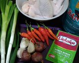Foto langkah ke 1 dari resep Sayap Ayam Kecap Pedas Manis.