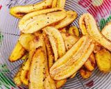 Hình bước làm 1 của món Chuối ngào đường
