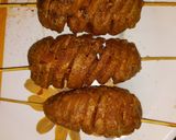 স্ট্রীট স্টাইলে পটেটো টর্নেডো(Street style potato tornado recipe in Bengali) রেসিপি ধাপ - 7 ছবি