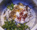 Spring onion parathas recipe step 1 photo