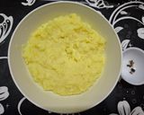 A picture of step 4 of Coconut Chandrapuli.
