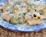 Foto del paso 8 de la receta Rigatoni con Coles de Bruselas y Leche de Coco