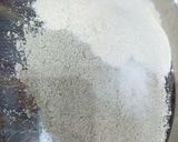A picture of step 1 of Bajra Rotla.