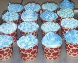 Foto langkah ke 4 dari resep Cup Cake Banana ala Rumah Ambolay.
