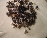 A picture of step 3 of Chocolate cheese paratha.