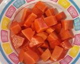 Es Loli Pepaya mix Mangga langkah memasak 1 foto