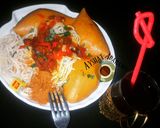 A picture of step 9 of Palm oil sauce.