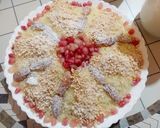 صورة لخطوة 6 من وصفة مسفوف بالتمر والرمان 😋