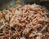 A picture of step 5 of Watermelon rice.