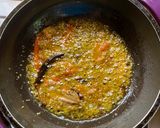 A picture of step 7 of Soyabean Muithya.