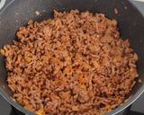 Foto del paso 2 de la receta: Burrito casero de carne picada y cheddar