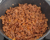 Foto del paso 2 de la receta: Burrito casero de carne picada y cheddar