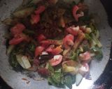 A picture of step 2 of Dry Capsicum Potato with Chinese twist.