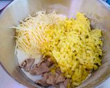 Sajtos-krumplis pogácsakockák recept fázis 2 fotója