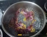 A picture of step 2 of Hibiscus Honey Lemon Tea.