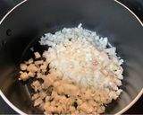 A picture of step 3 of Black Bean & Poblano Soup.