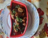 A picture of step 9 of Butter Chicken masala.