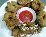 A picture of step 3 of Split Black Gram and Methi Medu Vadas.