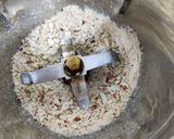 A picture of step 3 of Choco cornflakes ladoos.