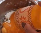 Foto del passaggio 6 della ricetta TORTA DI ZUCCA E MELE con gocce di cioccolato 🍫!😋