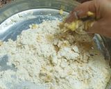 आटे के क्रिस्पी बादाम बिस्कुट (Aate ke crispy badam biscuit recipe in Hindi) रेसिपी चरण 1 फोटो
