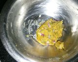 A picture of step 1 of Besan ki tikki ki sabzi.