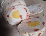 Foto del paso 4 de la receta: Arrollado de pollo ❤️